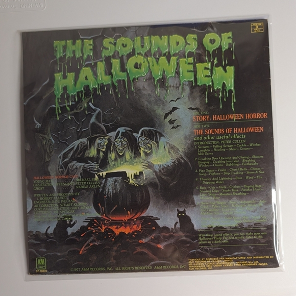 Vintage Spooky Sounds & Disco Fever Vinyl Record Lot-Novelty (Grease, Halloween) - Picture 3 of 5